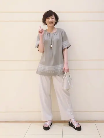 自由区 maruri コーディネート画像