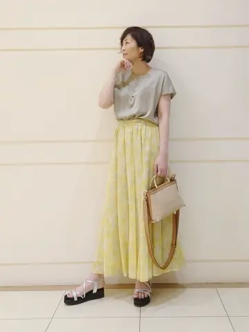 自由区 maruri コーディネート画像