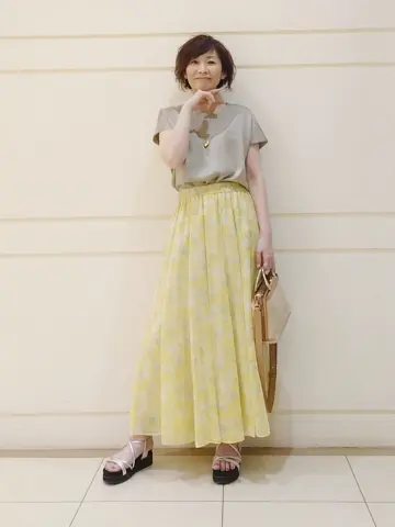 自由区 maruri コーディネート画像