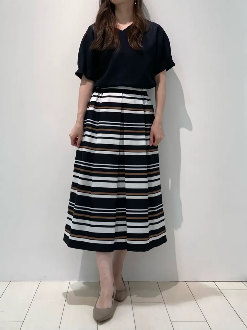 自由区 檀 コーディネート画像