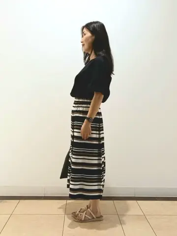 自由区 中川 コーディネート画像