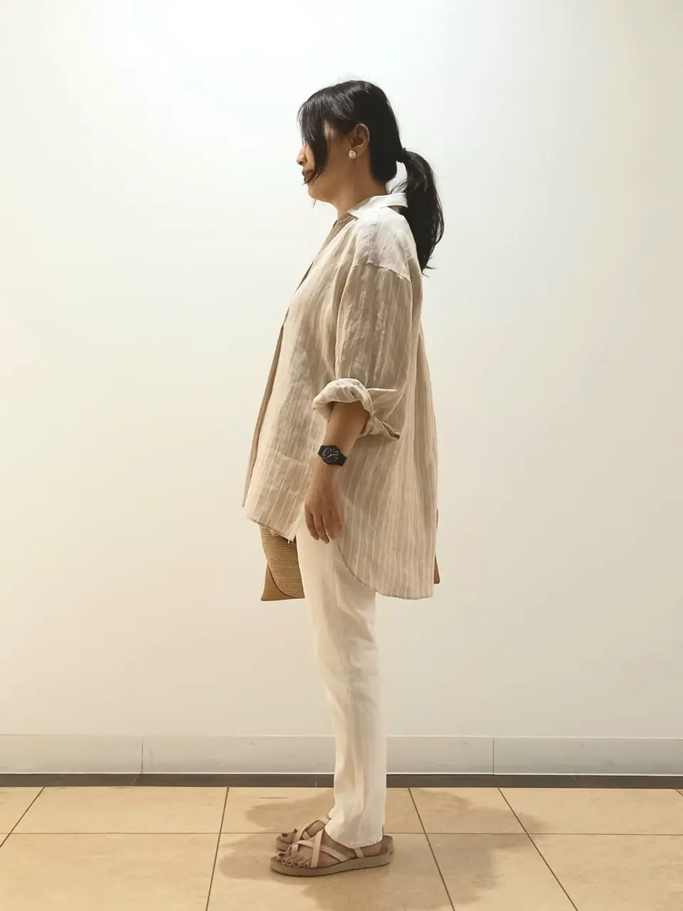 自由区 中川 コーディネート画像