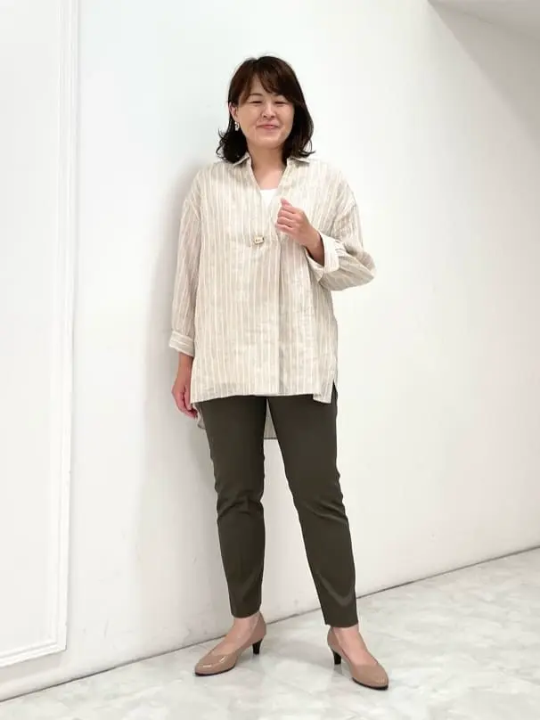 自由区 大野 コーディネート画像