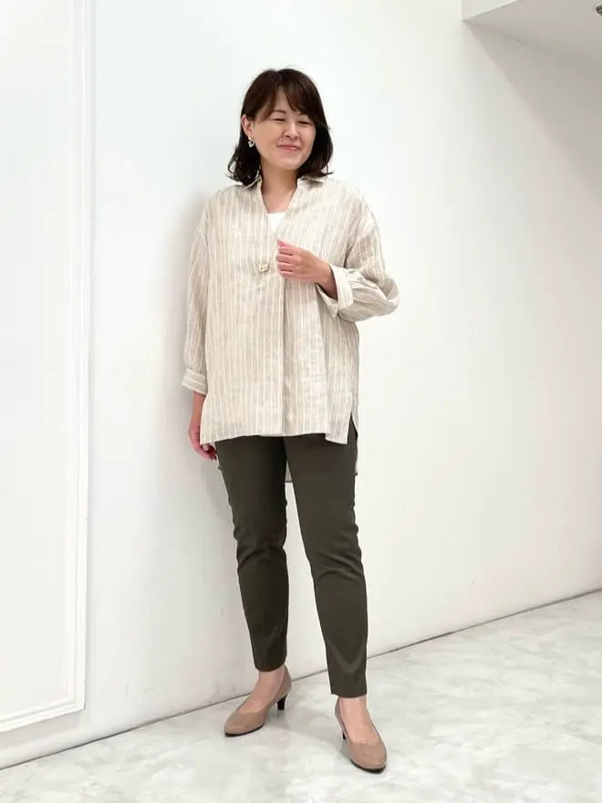 自由区 大野 コーディネート画像