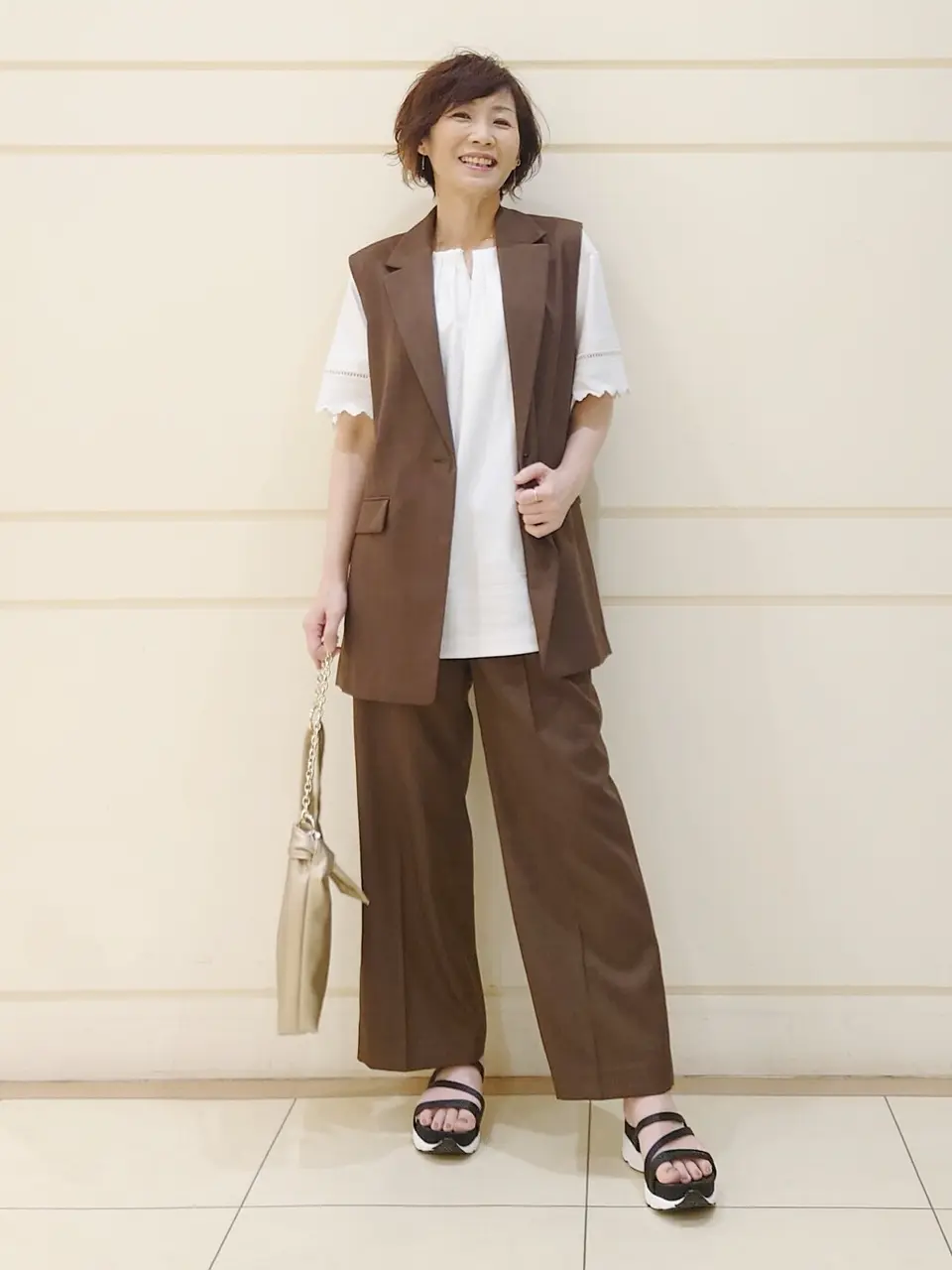 自由区 maruri コーディネート画像