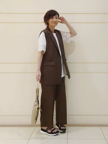 自由区 maruri コーディネート画像