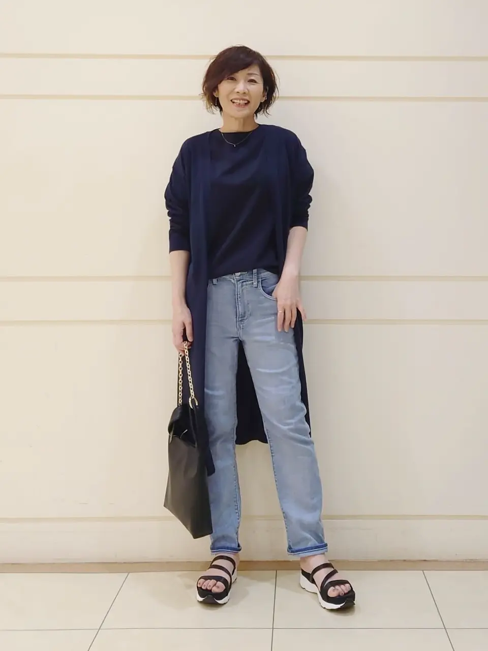 自由区 maruri コーディネート画像