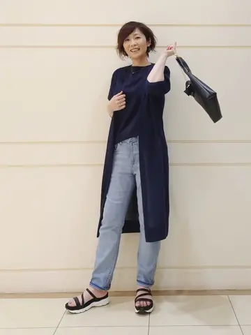 自由区 maruri コーディネート画像