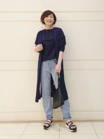 自由区 maruri コーディネート画像