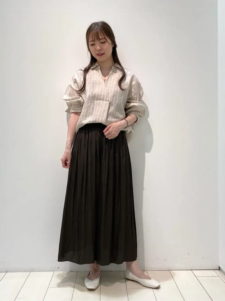  檀 コーディネート画像