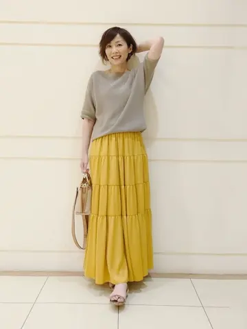 自由区 maruri コーディネート画像