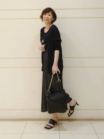 自由区 maruri コーディネート画像