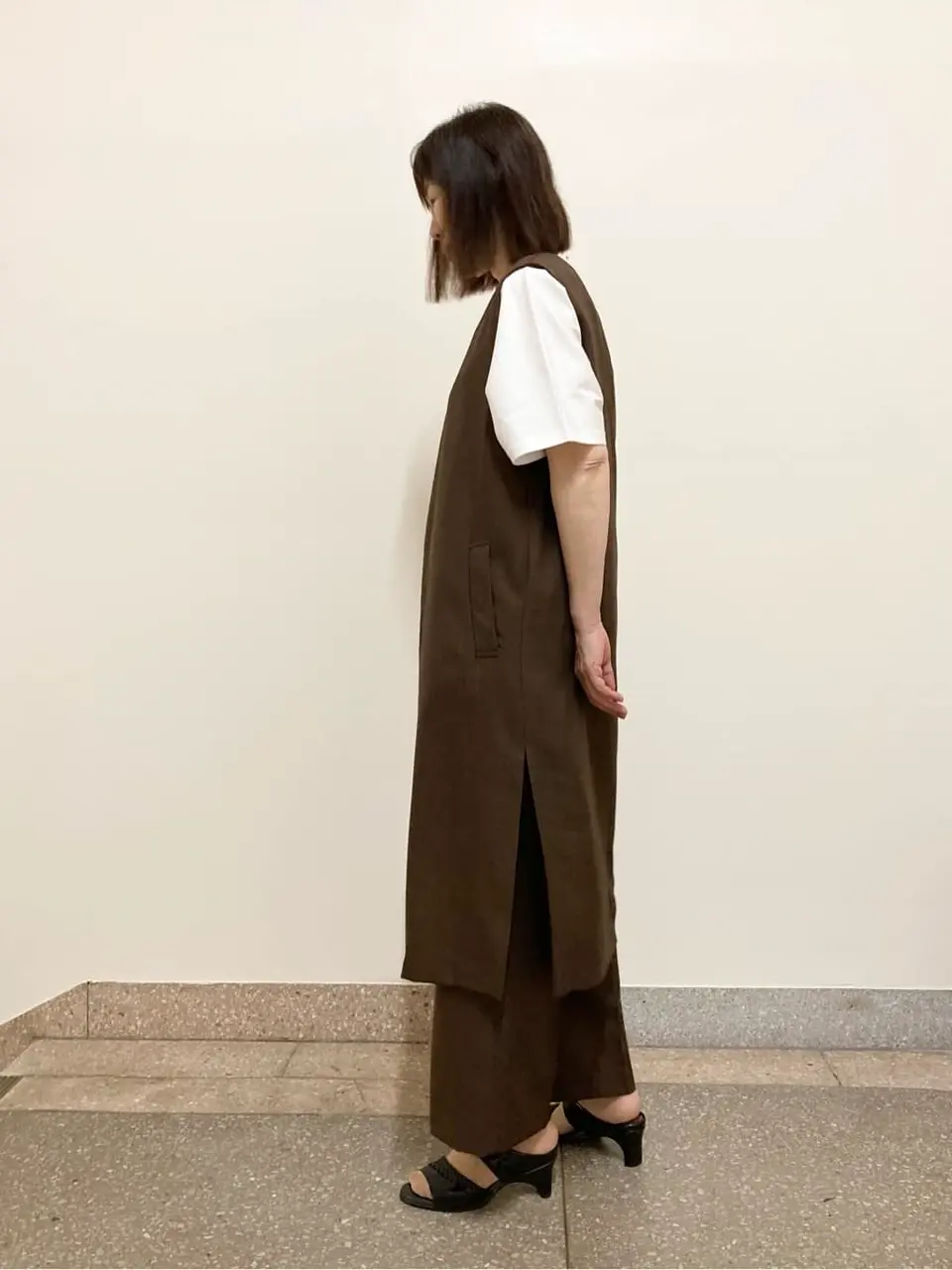 自由区 阿部 コーディネート画像