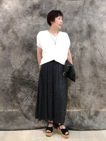 自由区 鶴田 コーディネート画像