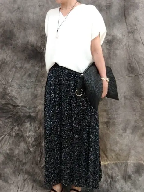 自由区 鶴田 コーディネート画像