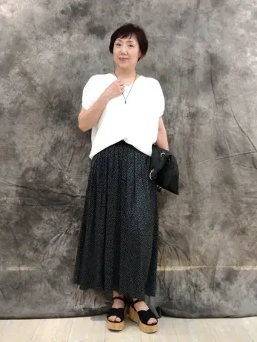 自由区 鶴田 コーディネート画像