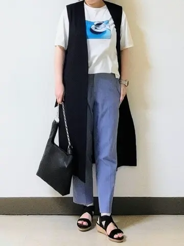 自由区 宇野 コーディネート画像