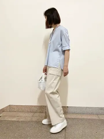 自由区 阿部 コーディネート画像