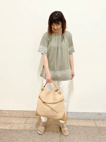 自由区 阿部 コーディネート画像