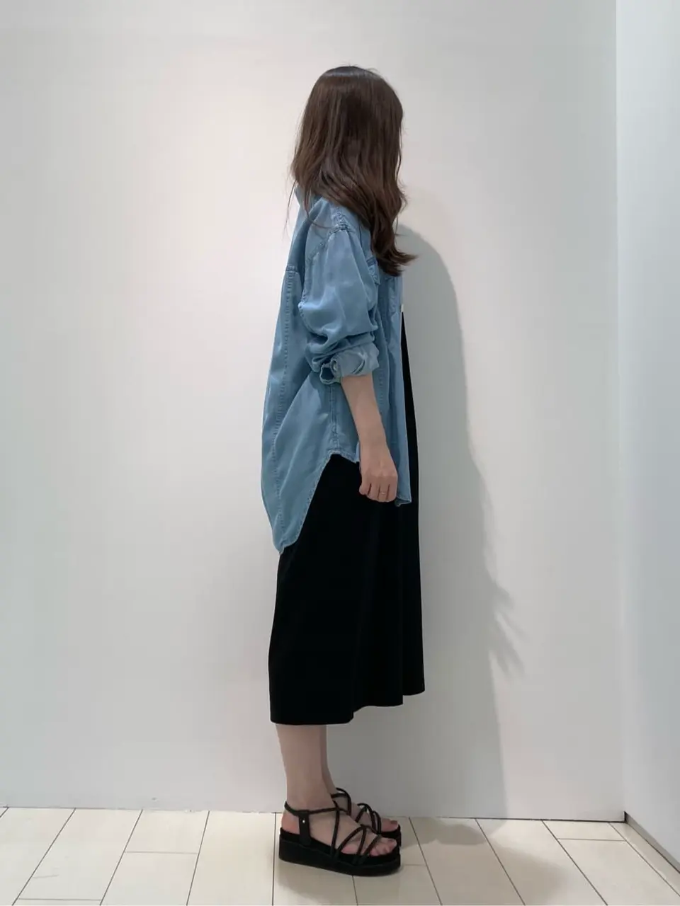 自由区 檀 コーディネート画像