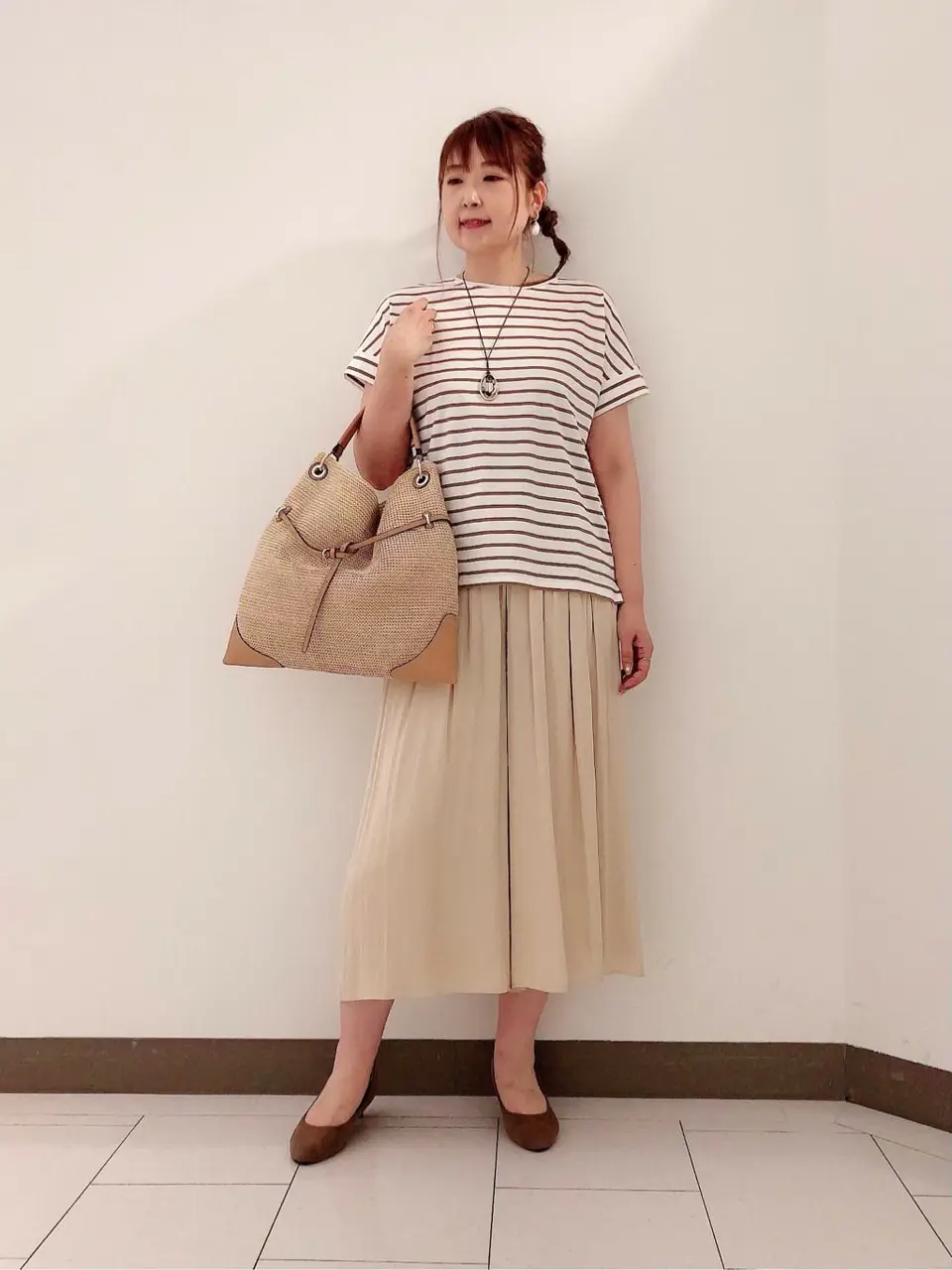 自由区 スタッフ コーディネート画像