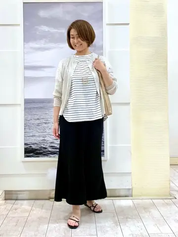 自由区 中鉢 コーディネート画像