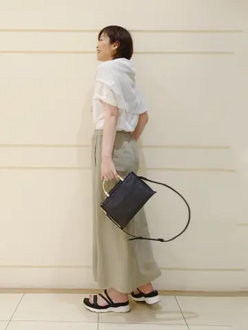 自由区 maruri コーディネート画像