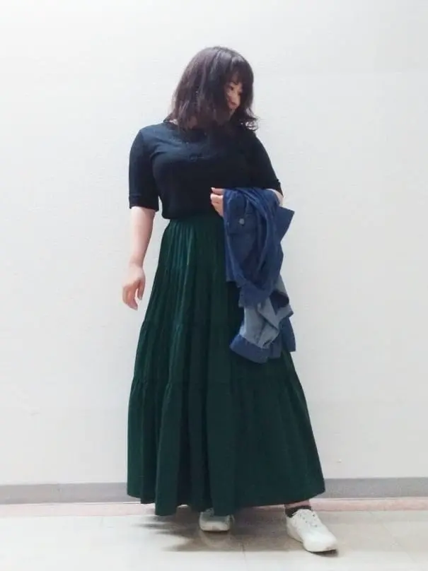 自由区 スタッフ コーディネート画像