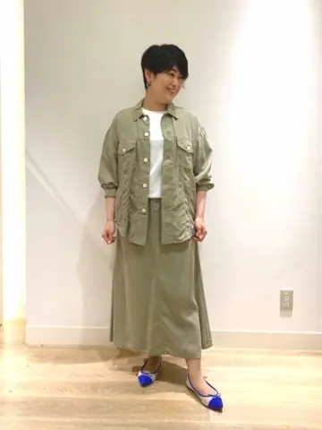 自由区 田中 コーディネート画像