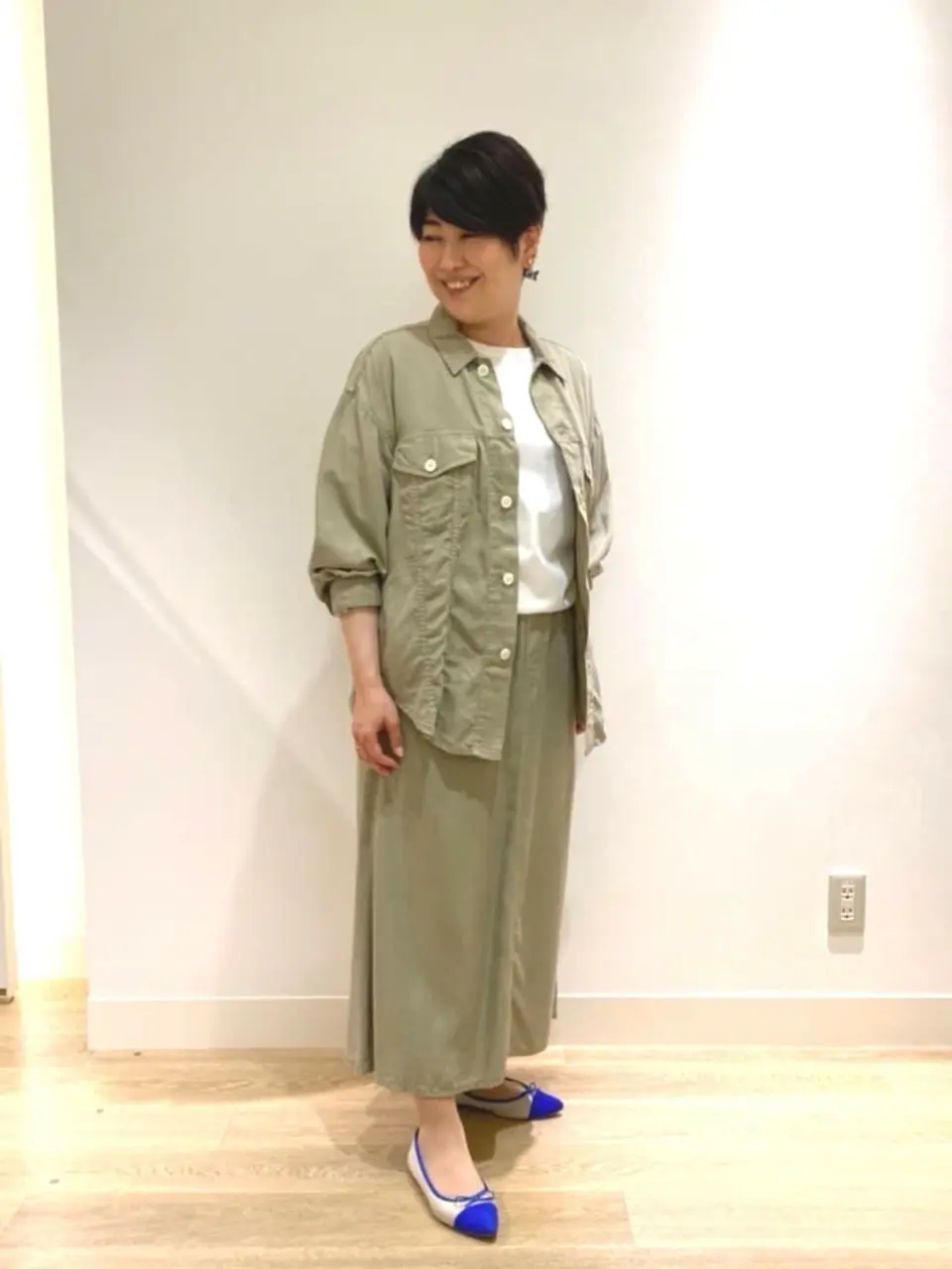 自由区 田中 コーディネート画像