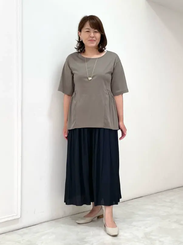 自由区 大野 コーディネート画像