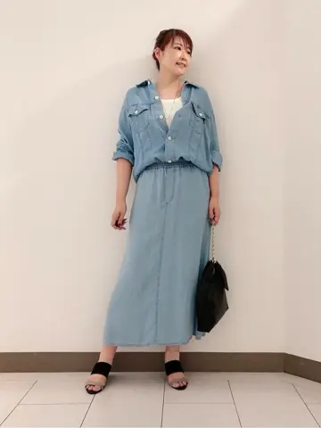 自由区 スタッフ コーディネート画像