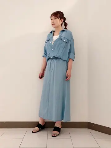 自由区 スタッフ コーディネート画像