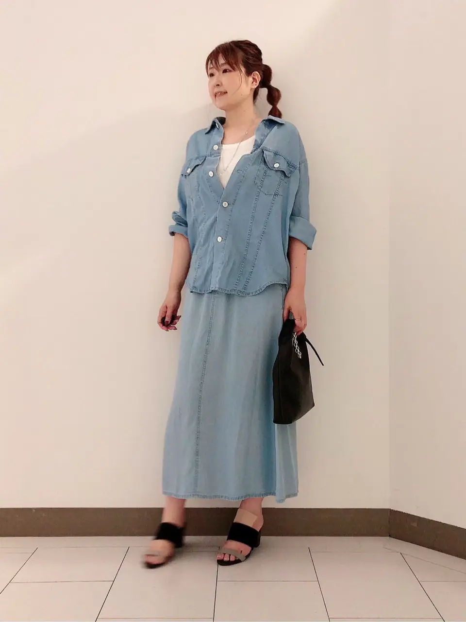 自由区 スタッフ コーディネート画像