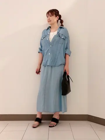 自由区 スタッフ コーディネート画像