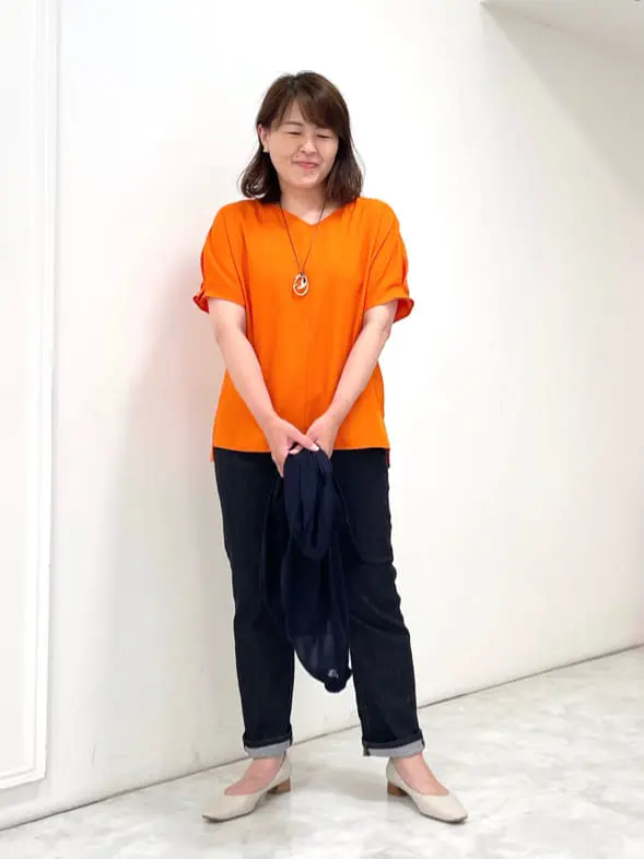 自由区 大野 コーディネート画像