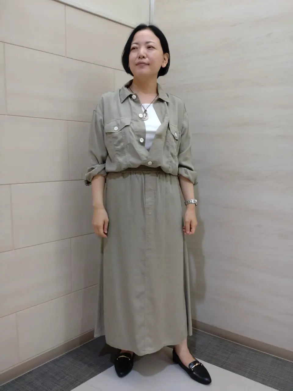 自由区 橋口 コーディネート画像