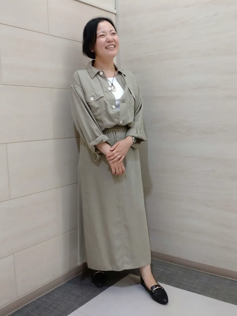 自由区 橋口 コーディネート画像