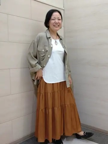 自由区 橋口 コーディネート画像