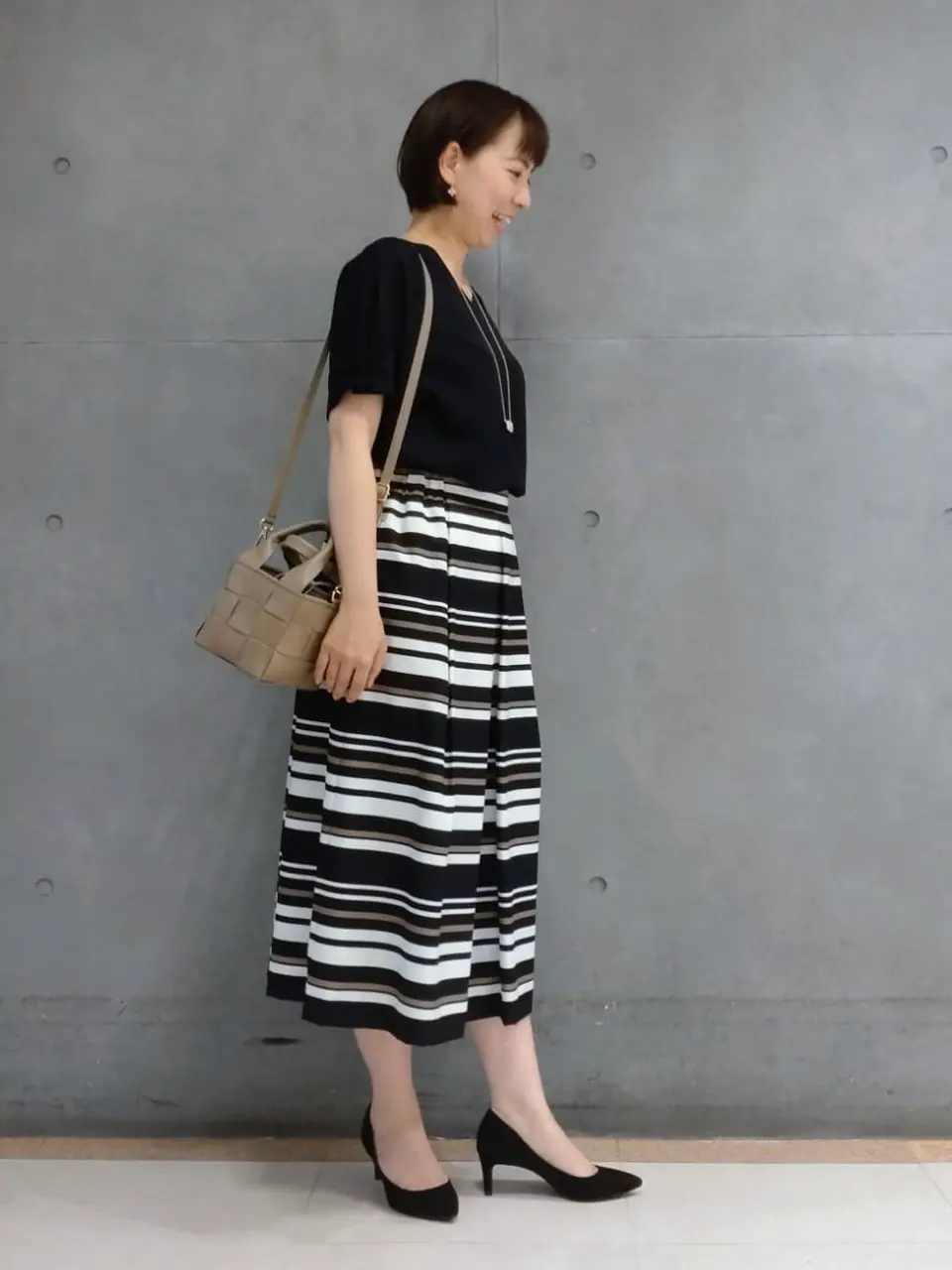 自由区 丸尾 コーディネート画像