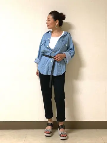 自由区 坂本 コーディネート画像