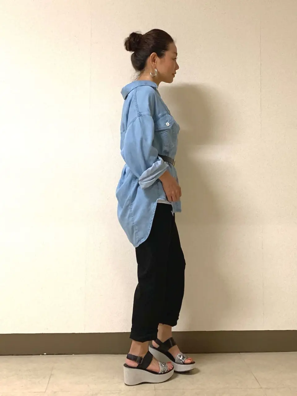 自由区 坂本 コーディネート画像