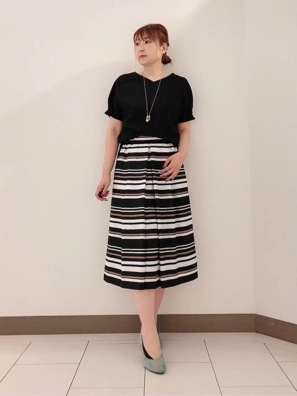 自由区 スタッフ コーディネート画像