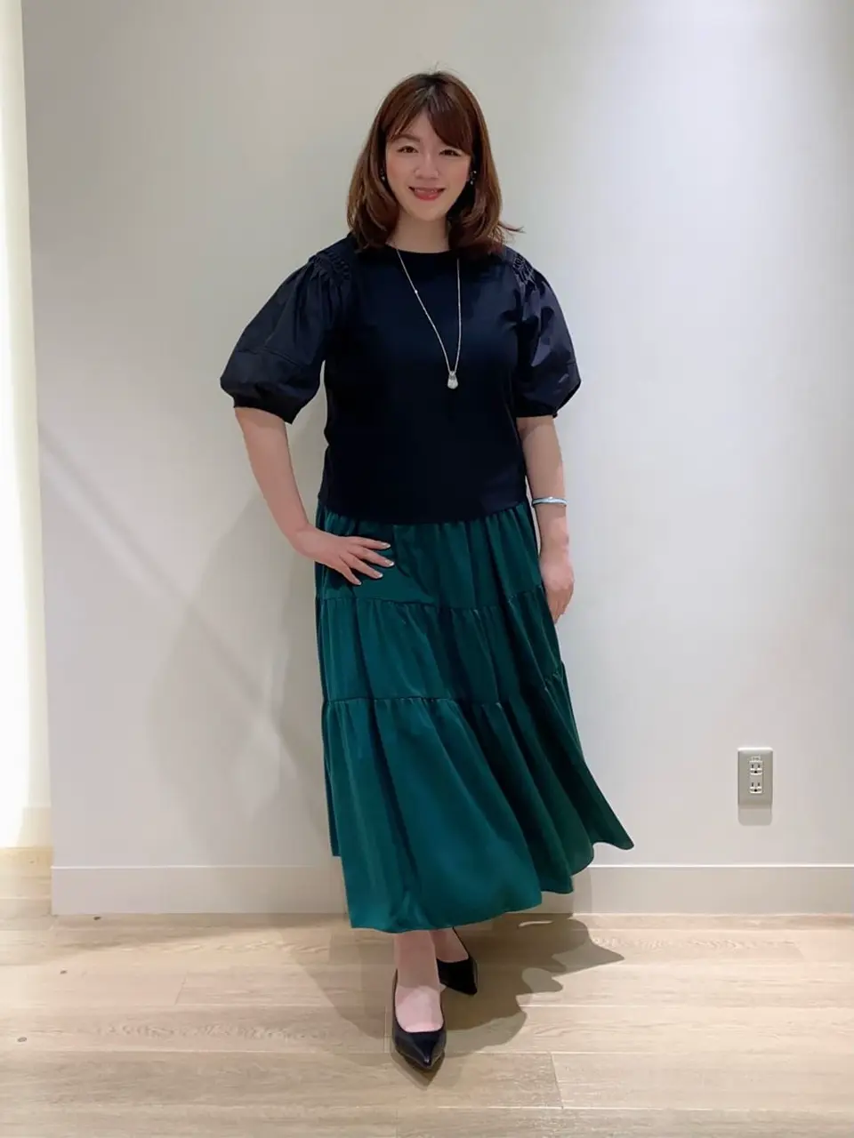 自由区 うめだ コーディネート画像