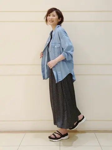 自由区 maruri コーディネート画像