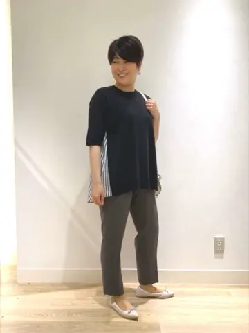 自由区 田中 コーディネート画像