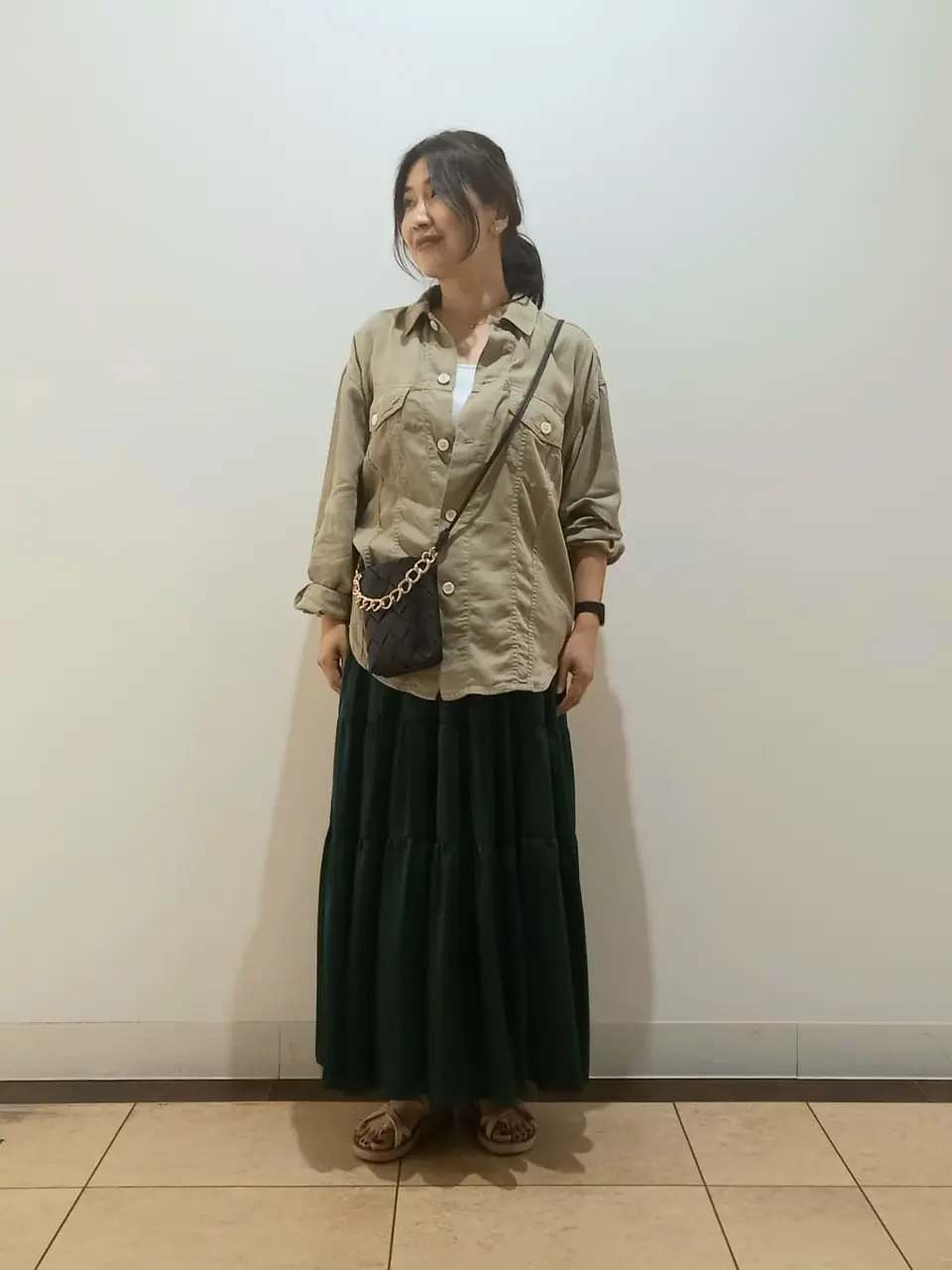 自由区 中川 コーディネート画像