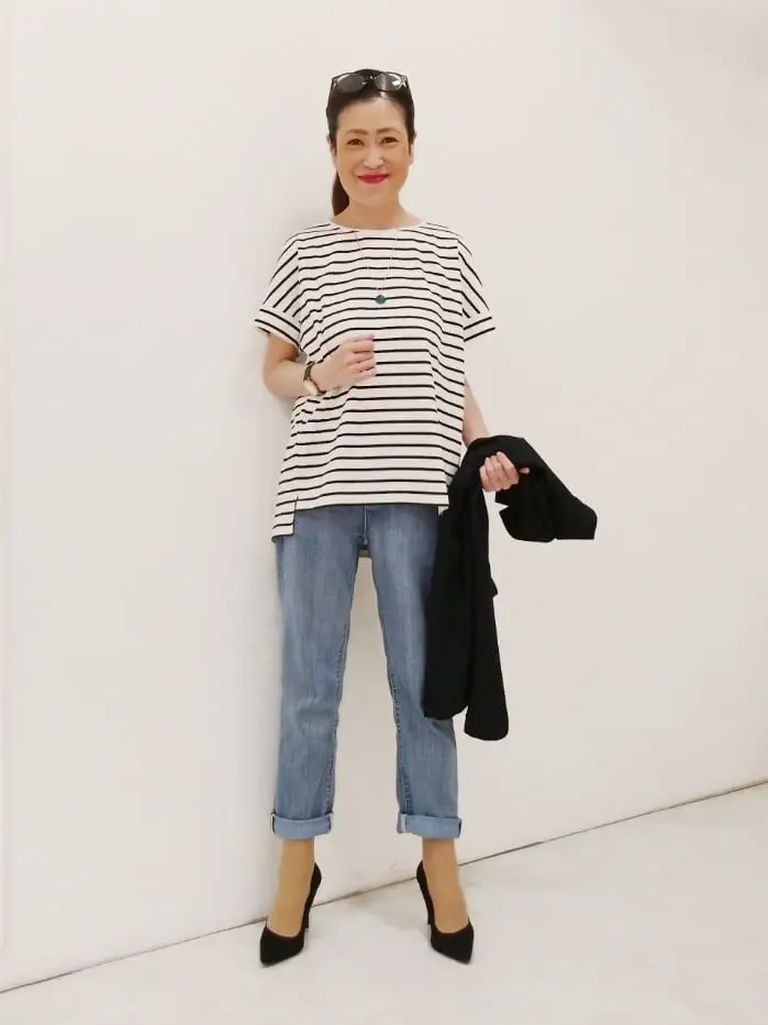 自由区 八田 コーディネート画像