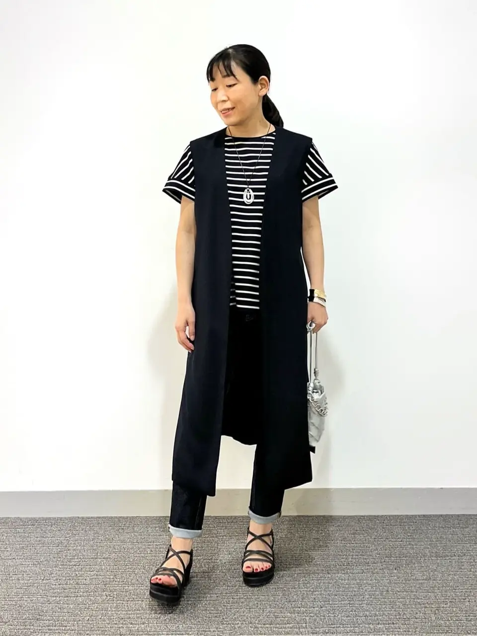 自由区 大川 コーディネート画像