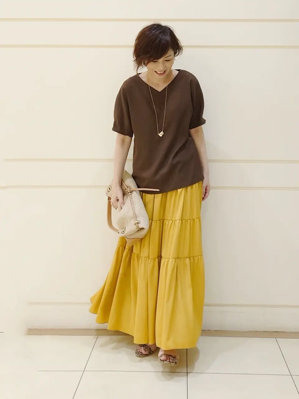 自由区 maruri コーディネート画像